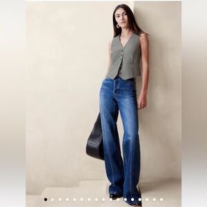 Banana Republic SIENA ITALIAN WOOL VEST NWT